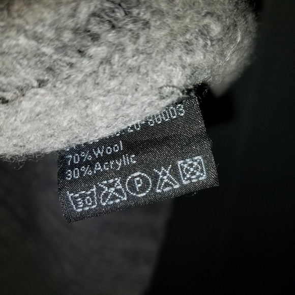 Couture Gray Wool Sweater L - Picture 5 of 5